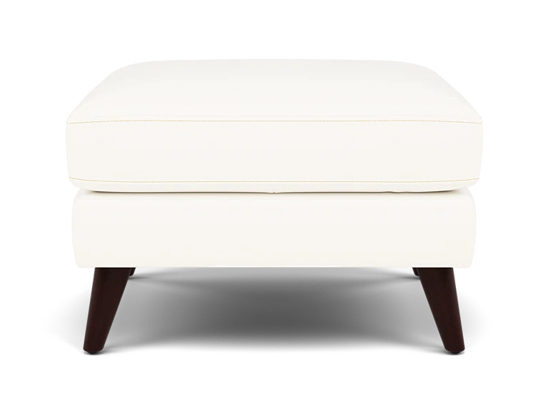 Naomi Leather Ottoman